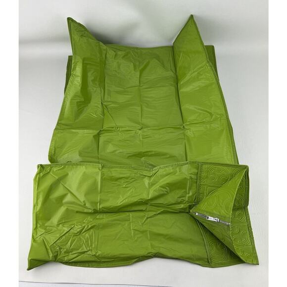 Vintage Sears Green Blanket Storage Zipper Bag - Picture 10 of 14